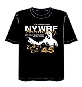 「NEW YEARS WORLD ROCK FESTIVAL2017-2018」 45周年Tシャツ