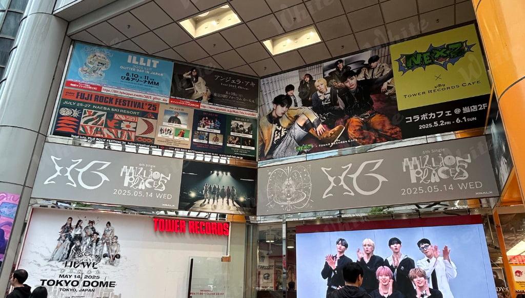 FRF'25 タワーレコード渋谷店看板 - 株式会社ホワイト